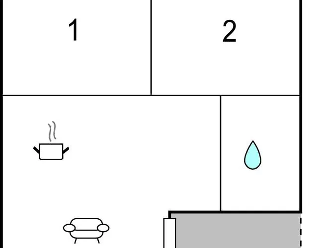 2 Bedroom Lovely In Kornati